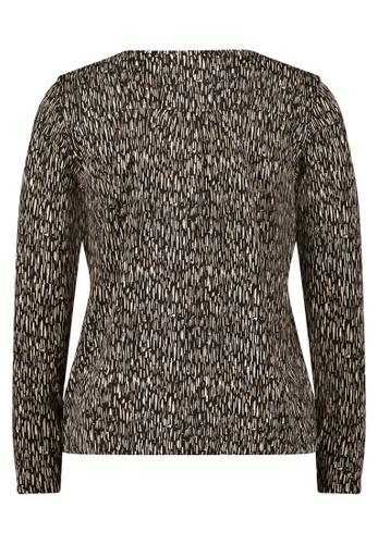 Blusenshirt M Lässig - Black-nature