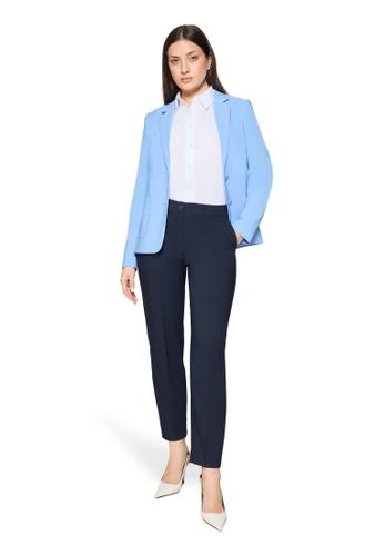 Blazer-Jacke 40 Tailliert - Azurine