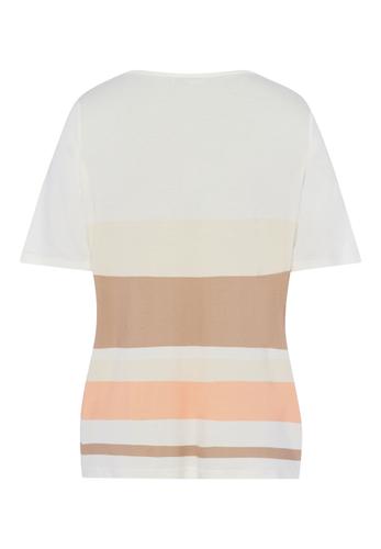 T-Shirt NOS mit Printmix 40 - Peach/affogato/ecru/schwarz