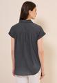 Hemdbluse in Unifarbe S - Volcanic Grey