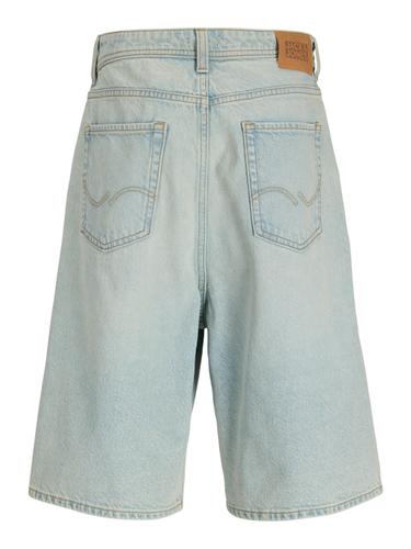 JJIRON JJORIGINAL SHORTS SQ 214 SN JNR 170 Baggy Fit - Blue Denim