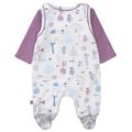 Strampler mit Shirt mit Allover-Print 56 normal - Soft Grey Aop