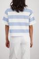 Sweatshirt mit Streifen und Schmuckdetails