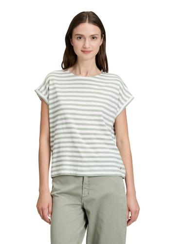 Ringelshirt S Lässig - Cream/Green