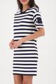 Sweatkleid mit Streifen 40 - Marine Ringel