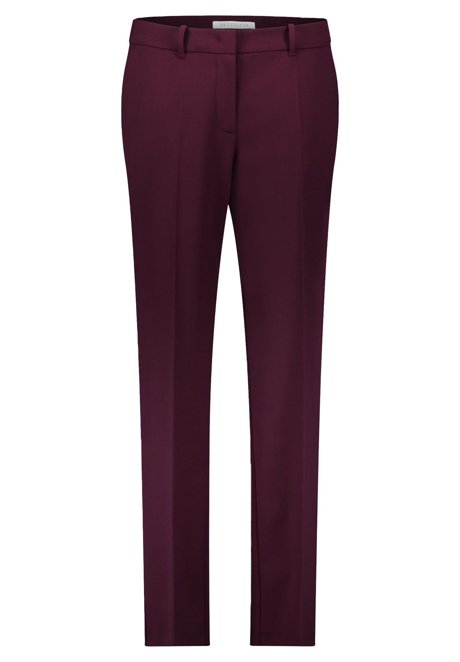 Anzughose 38 Gerade - Dark Aubergine