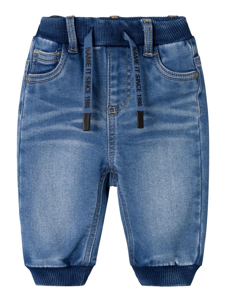 NBMBEN BAGGY R FLEECE JEANS 8251-AN N Blau 56