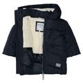 Jacke mit Wording auf der Kapuze 74 bequem - Deep Marine