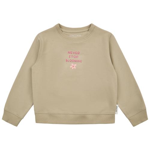 Md.-Sweatshirt 104/110 - Light Olive