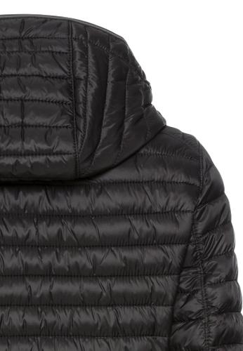 Steppjacke aus recyceltem Polyamid Schwarz 46