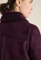 Veloursjacke S - Eggplant Red