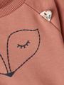 NBFONINA LS SWEAT BRU 74 Normal geschnitten - Light Mahogany