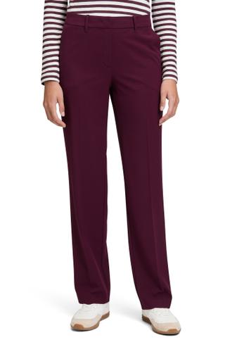 Anzughose 38 Gerade - Dark Aubergine