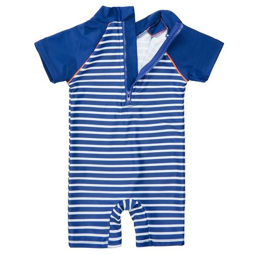 Badeoverall mit Streifenmuster 74 - Navy Str.