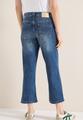 High Waist Wide Leg Jeans im Loose Fit 30/7/8 Hosen - Mid Blue Used Wash