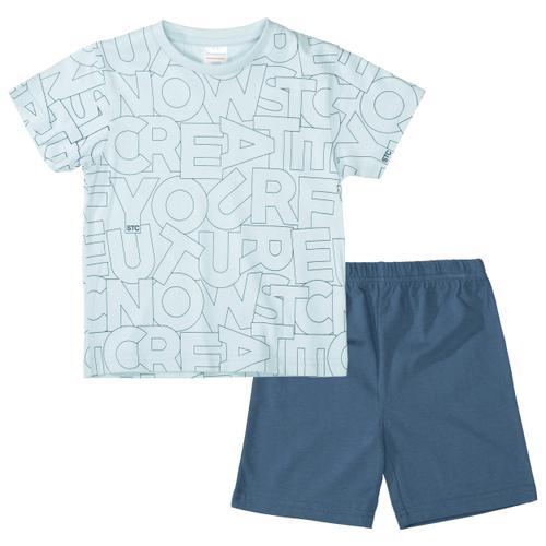 KB Shorty Pyjama 140 - Light Sky?+night Blue