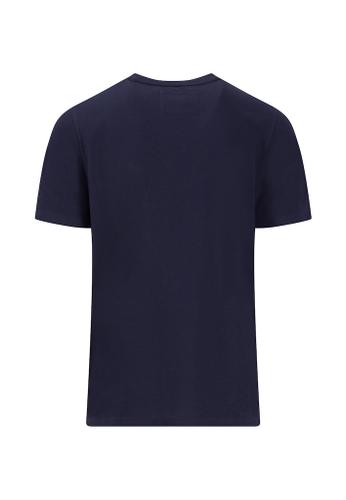 T-Shirt, Basic, Premium Cotton Blau XXL