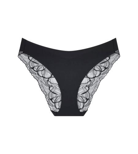Body Make-Up Illusion Lace Highleg Tai Schwarz 42