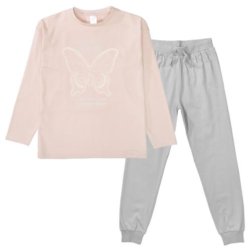 KG Pyjama 140 - Powder?+soft Grey