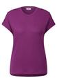 Strukturshirt mit Knöpfen L - Anemone Pink