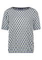Casual-Shirt 42 Figurumspielend - Blau/Grün