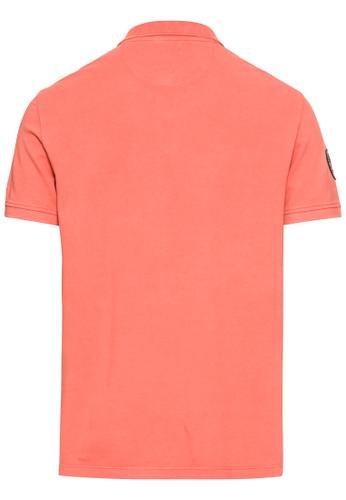 Piqué Poloshirt aus zertifiziertem Organic Cotton XXL Regular Fit - Faded Red