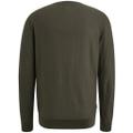 R-neck cotton knit