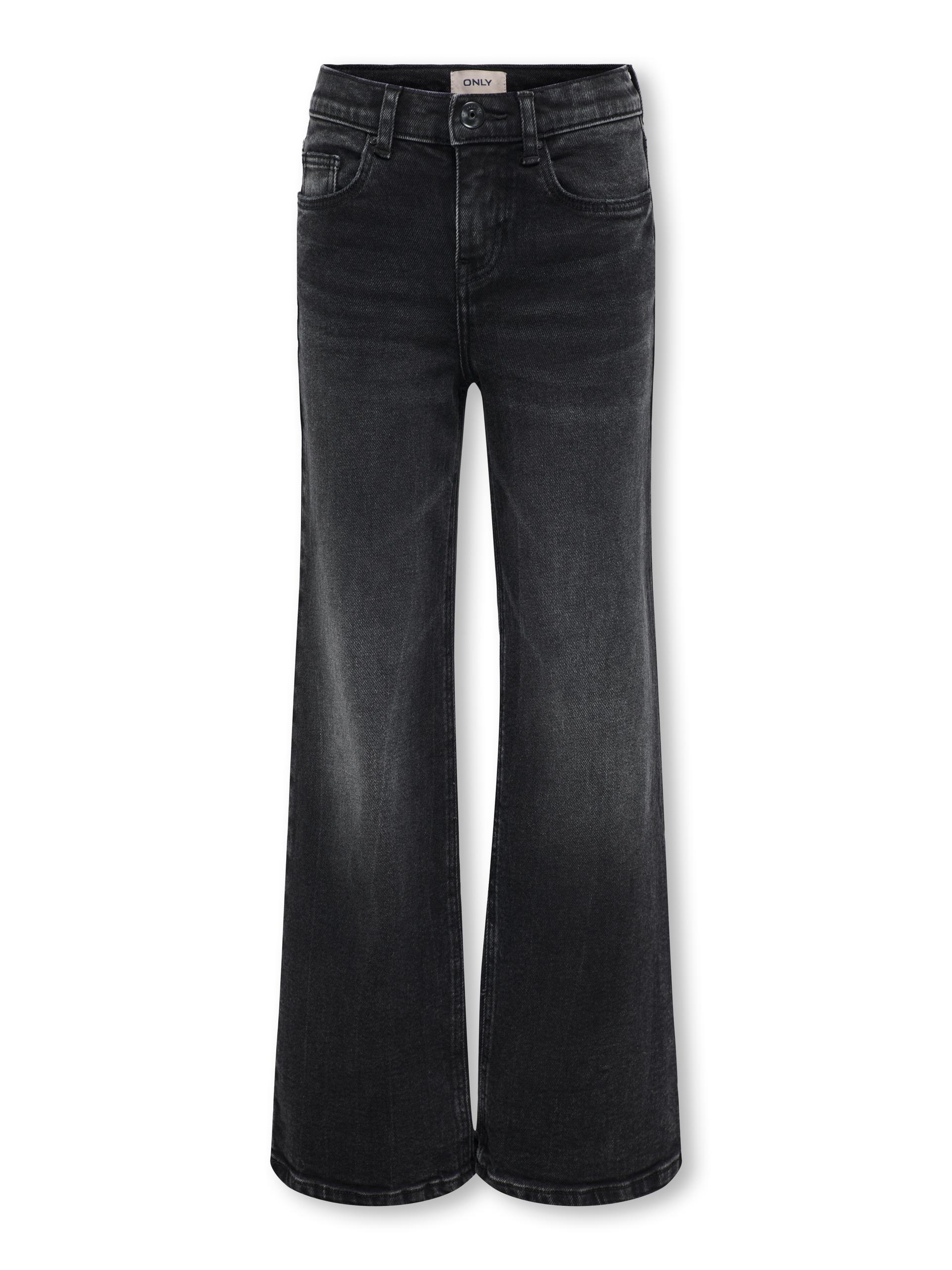 KOGJUICY LIFE WIDE LEG DNM DCC369 NOOS 152 Weiter Beinschnitt - Washed Black