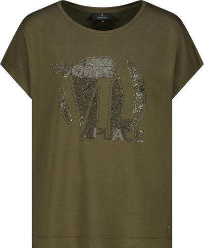 T-Shirt mit Strasssteinen