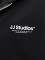 JJESOHO SWEAT ZIP HOOD NOOS JNR 140 Locker geschnitten - Black