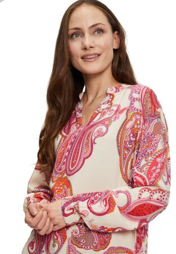 Longbluse 42 Lässig - Beige-rosé