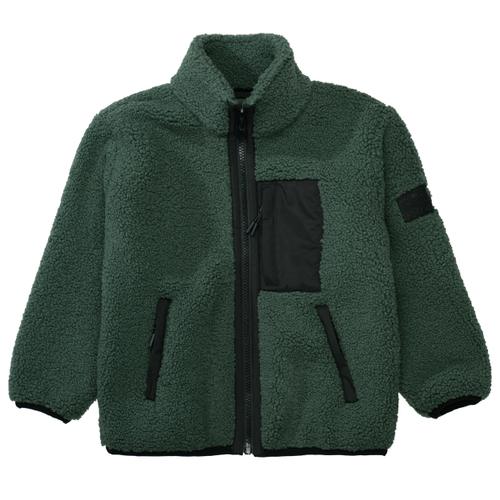 Kn.-Teddyjacke 116/122 - Deep Green