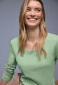 Basic Shirt mit blickdichter Front 40 - Pale Mint Green