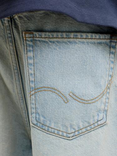 JJIRON JJORIGINAL SHORTS SQ 214 SN JNR 170 Baggy Fit - Blue Denim
