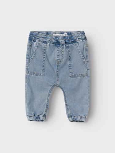 NBMBEN U-SHAPE R JEANS 8350-YB F 56 Übergroß - Light Blue Denim