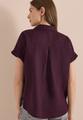 Dropped Shoulder Bluse aus Leinen
