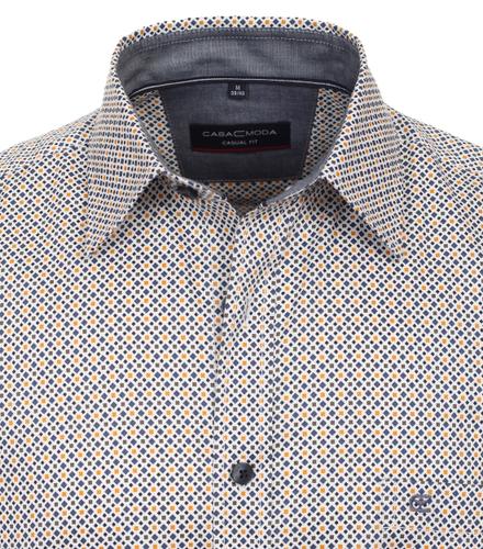 Freizeithemd XXL Casual Fit - Gelb