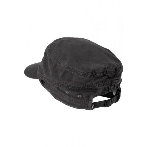 Größenverstellbare Kuba-Cap aus Organic Cotton OS - Asphalt