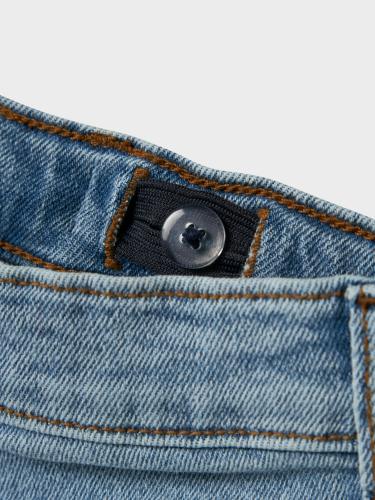 NMFBELLA BALLOON JEANS 2441-SM NOOS 104 Ballon Schnitt - Medium Blue Denim
