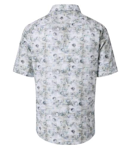 Freizeithemd Kurzarm 3XL Casual Fit Short - Beige