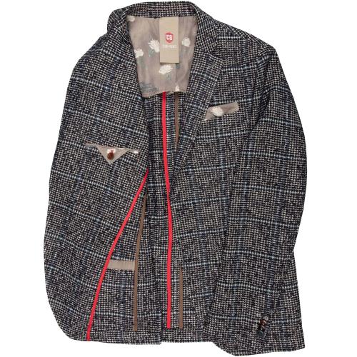 Sakko/Jacket CG Chris SV 48 slim fit - Blau Dunkel
