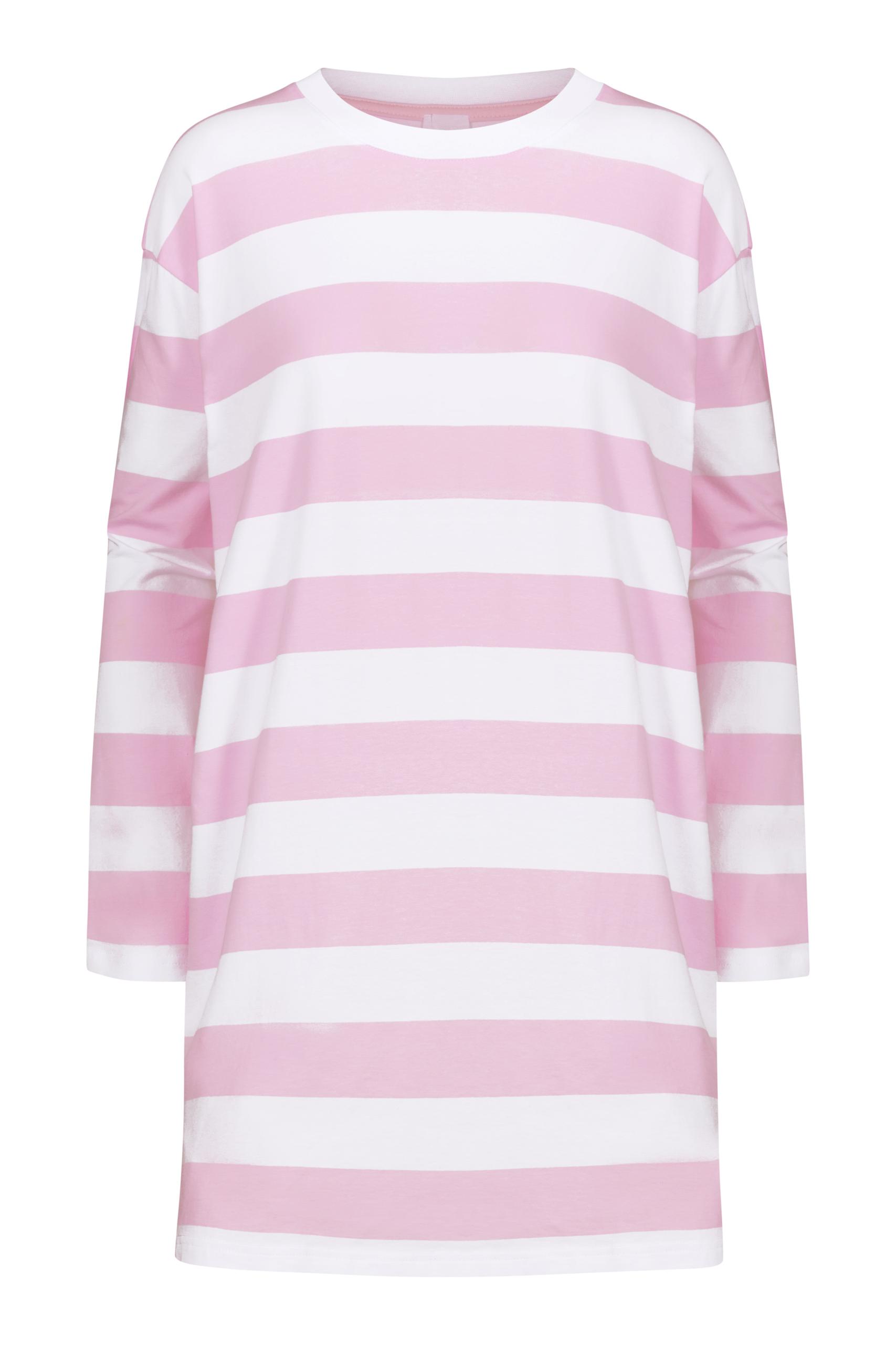 Nachthemd langarm XL - Soft Pink