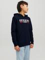 JJECORP LOGO SWEAT HOOD PLAY4 NOOS JNR 176 Normal geschnitten - Navy Blazer