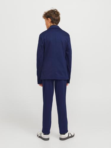 JJEJAXON JERSEY BLAZER NOOS JNR 128 Slim Fit - Medieval Blue