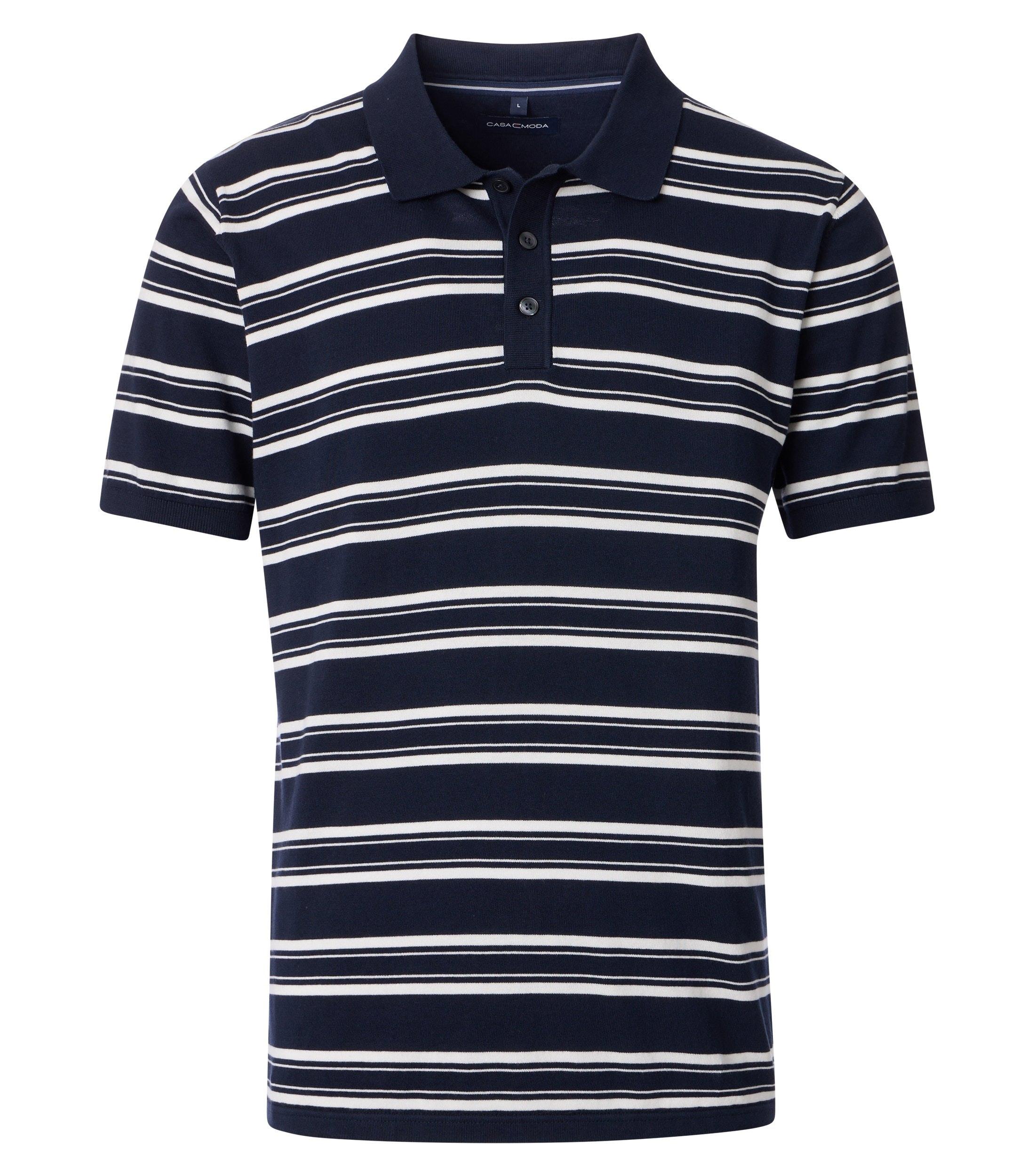 Polo-Shirt XXL Basic Circular Knit - Blau