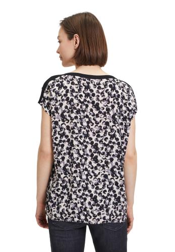 Blusenshirt 36 Figurumspielend - Black-nature