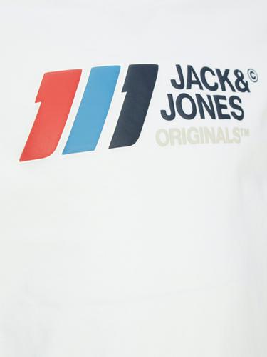 JORSLOPE TEE LS CREW NECK JNR 176 Normal geschnitten - Bright White