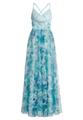 Abendkleid 40 Figurumspielend - White/mint