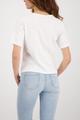 T-Shirt mit Coffee-Print 36 - Off-white