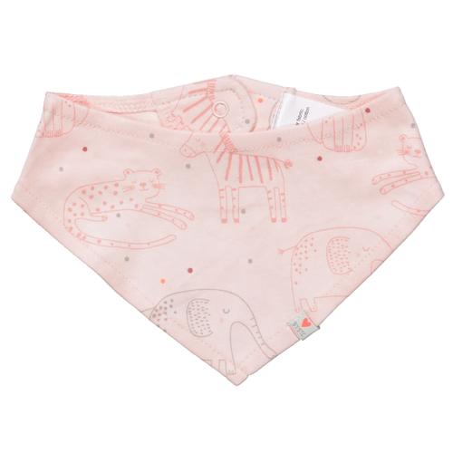 Tuch aus Bio Baumwolle STCK Basic - Blush Aop